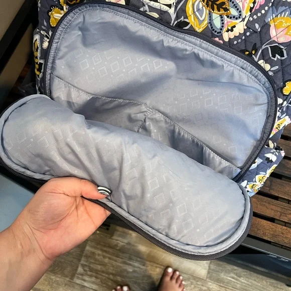 Vera Bradley Floral Patterned Backpack - Picture 3 of 3